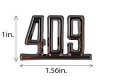 1964 FENDER EMBLEM, 409